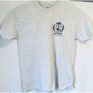 NWOT Rod Steward Crew T- Shirt Cotton Size L  Gray Stedman By Hanes USA-Mexico
